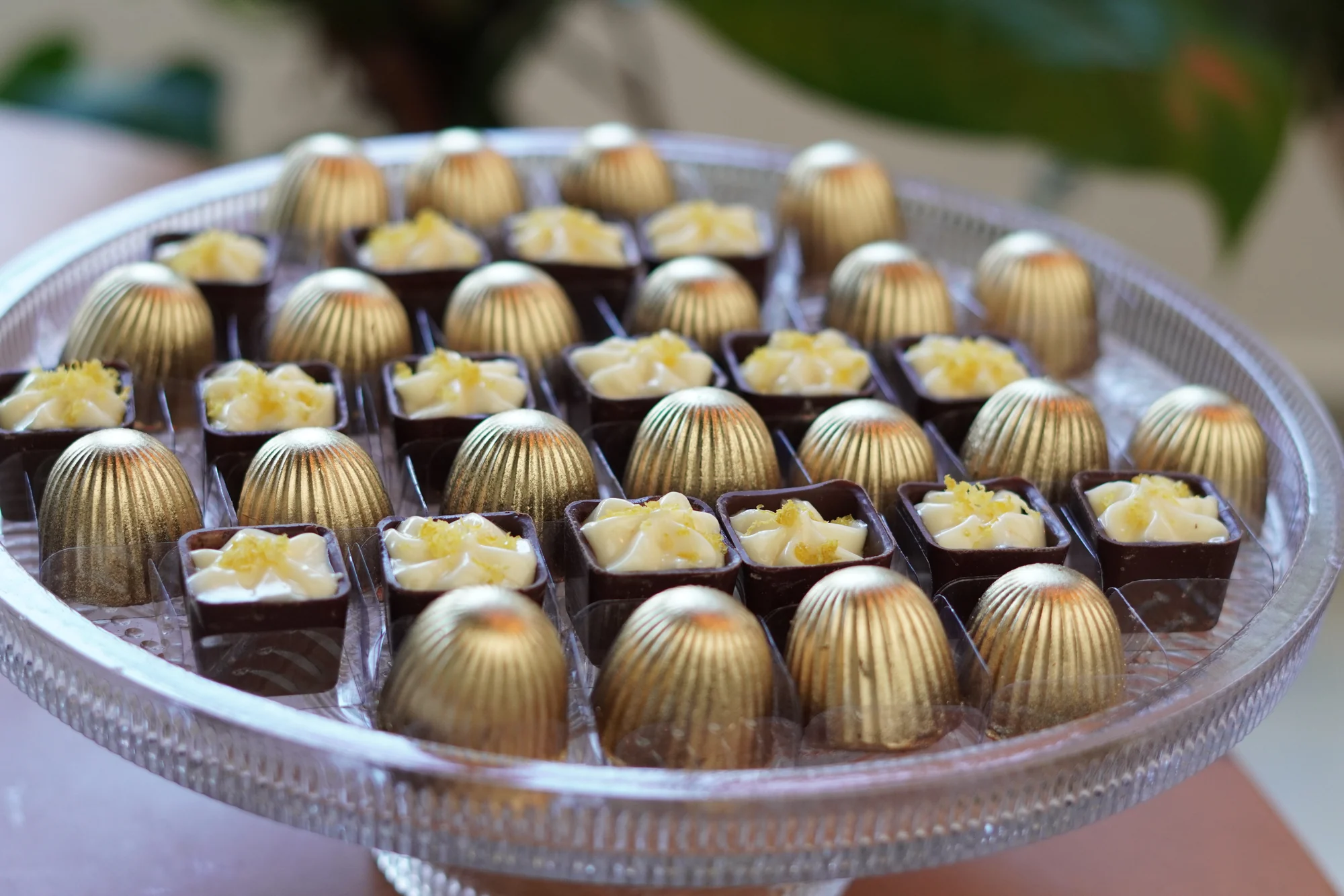 Docinhos dourados na Fazenda Santa Isabel